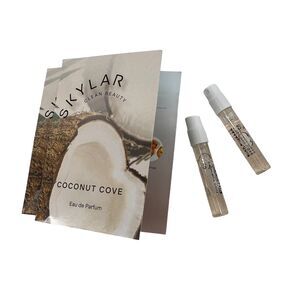 2 x Skylar Clean Beauty Coconut Cove Eau de Parfum Spray 1.5mL / 0.05 Fl Oz Each